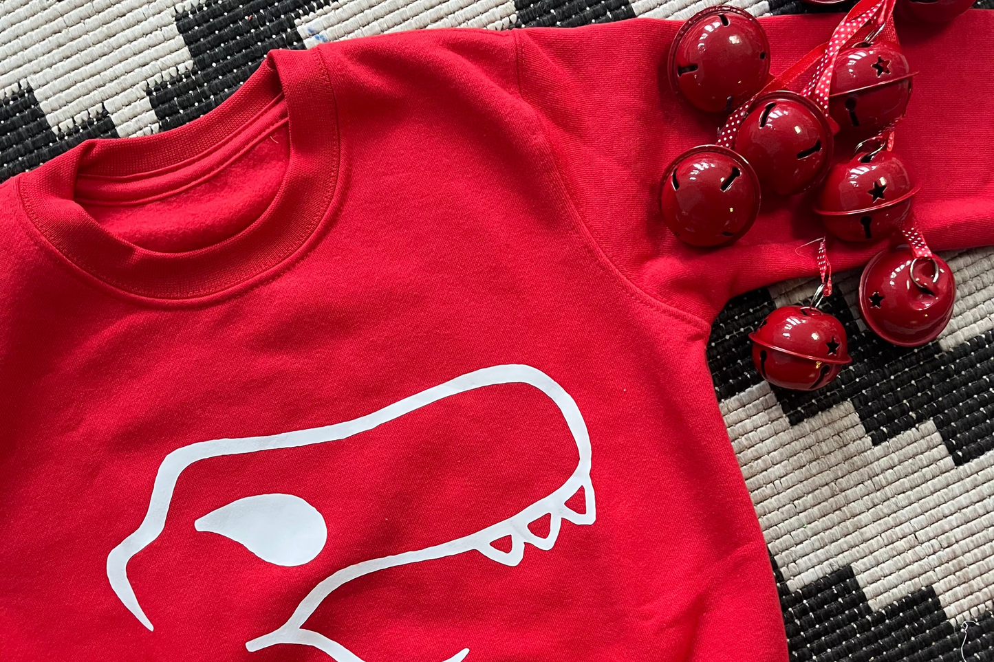 Christmas Dino Logo Jumper