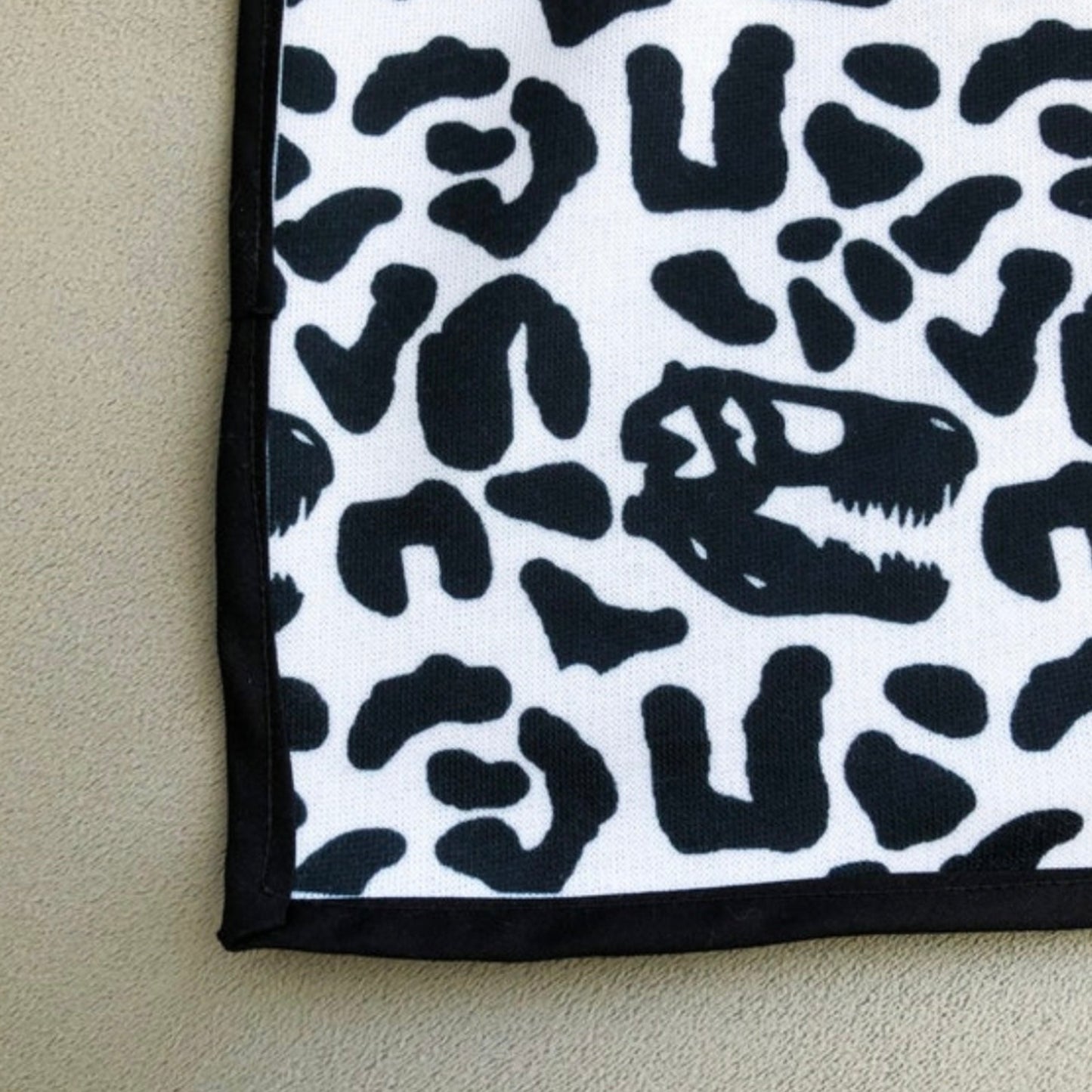 Loopback Jersey Signature Print Blanket