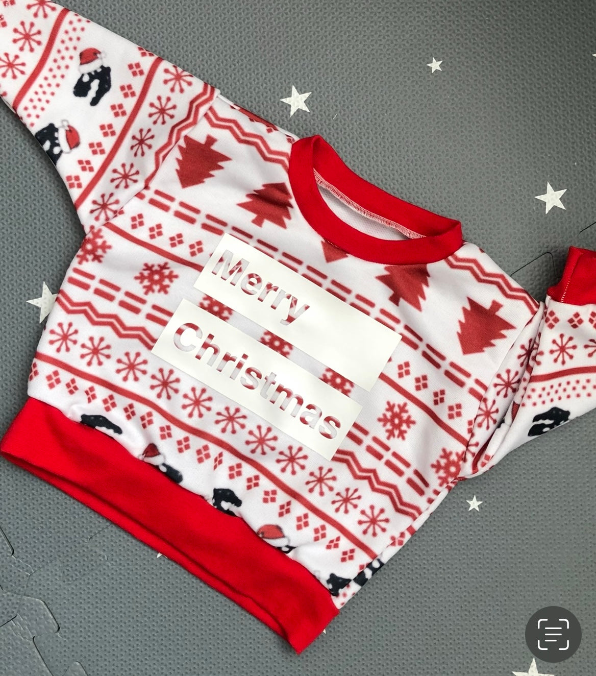 Dino Fair Isle Christmas Jumper