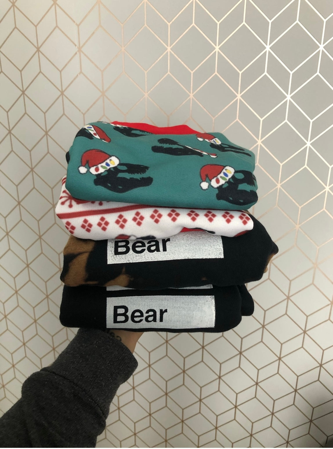 Dino Fair Isle Christmas Jumper