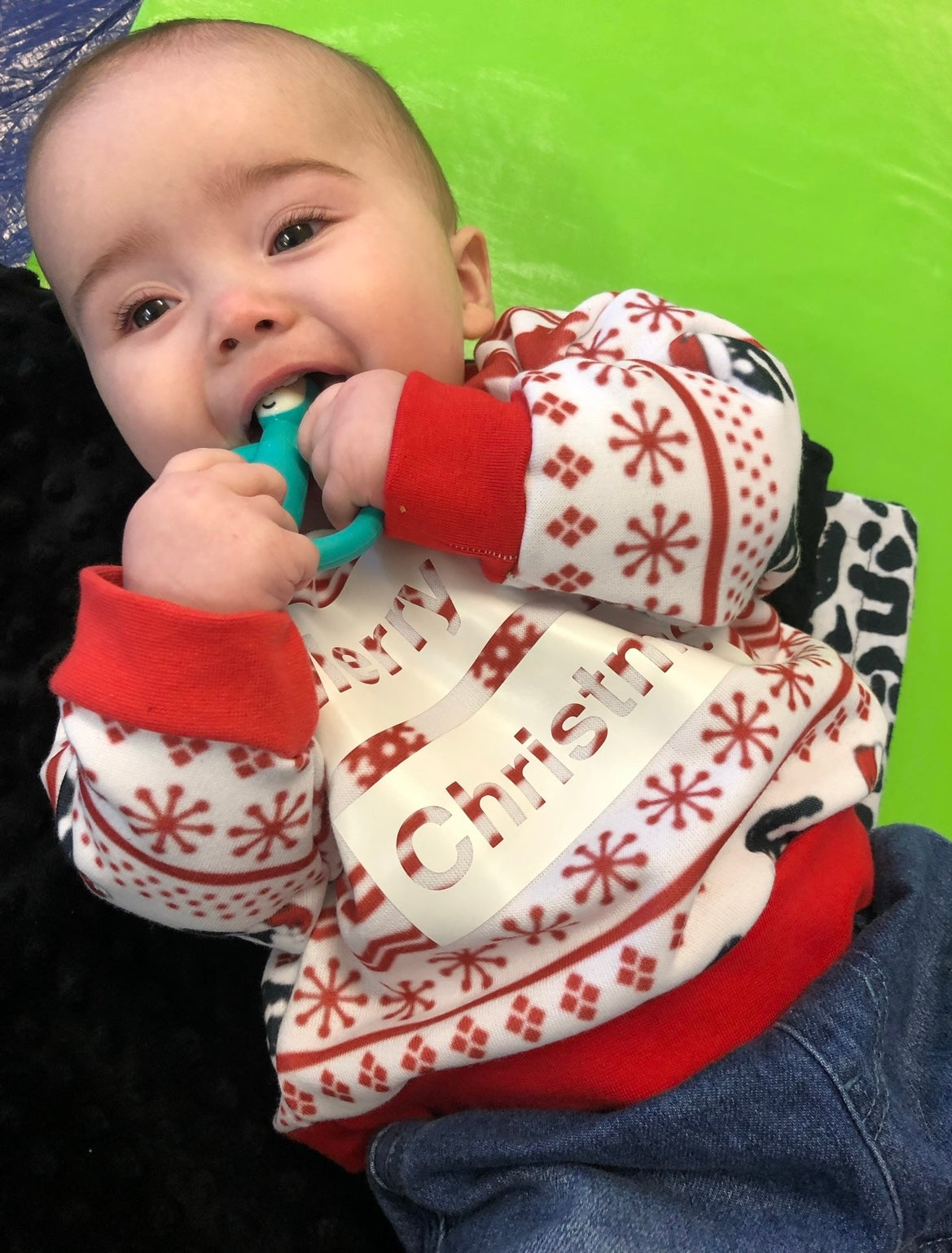 Dino Fair Isle Christmas Jumper