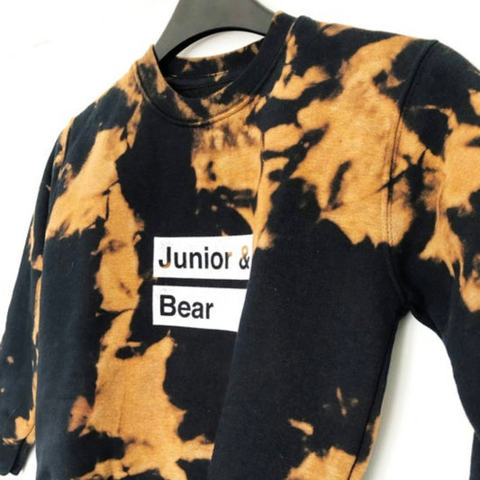 Kids Tie Dye Logo Jumper